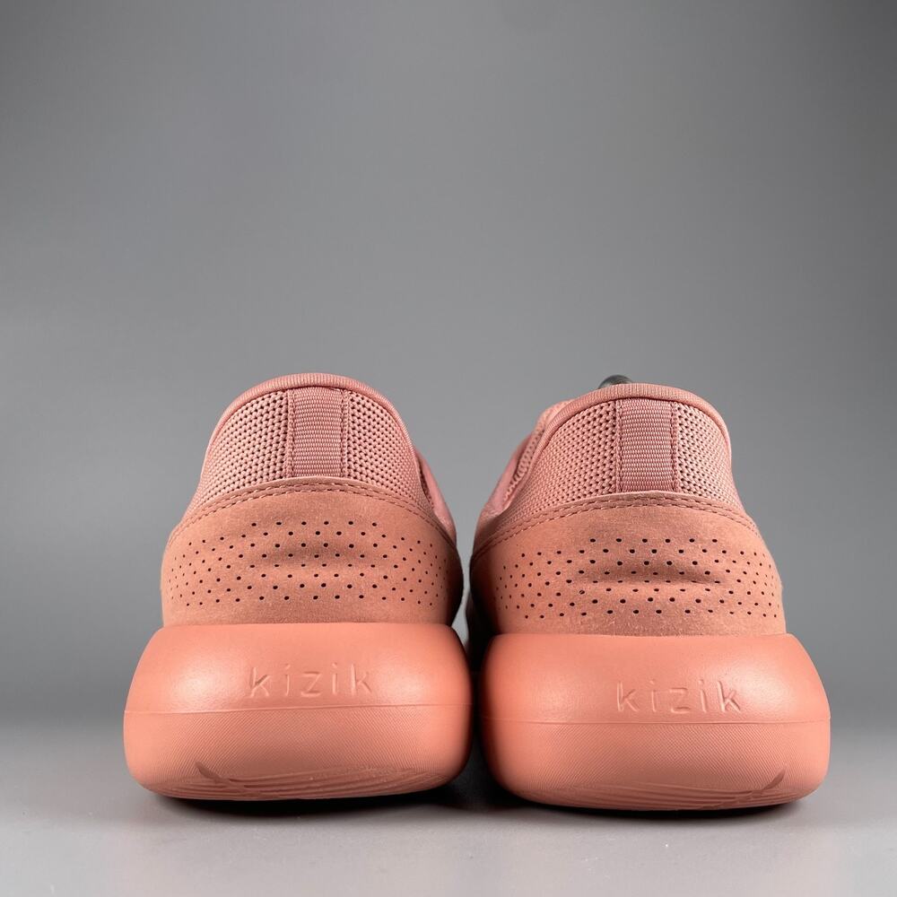 Kizik Madrid Women's 10 Wide Eco Knit Clay Peach Running Sneakers Athletic Shoes - Picture 3 of 9